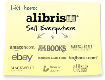 List your items for sale at Alibris and they are also listed on our partners' sites automatically.